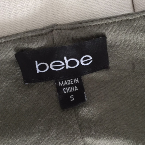 Bebe Olive Ribbon and Weave Dress - Picture 8 of 8